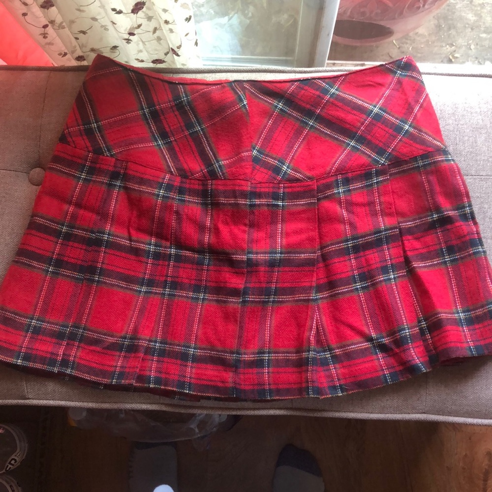 Steve and Barrys plaid skirt size 16